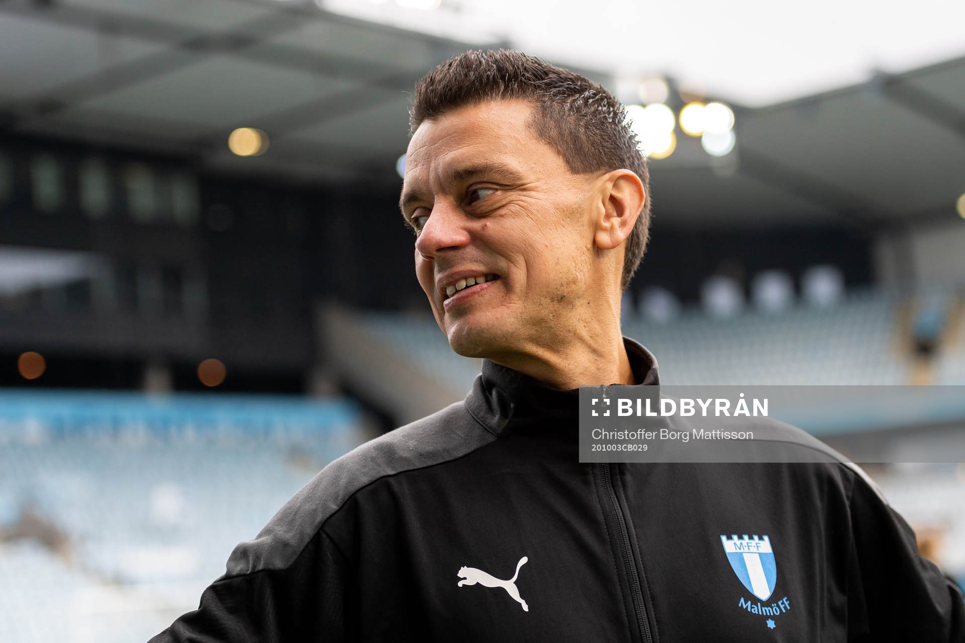 Malmö FFs tränare Fredrik Jahnfors