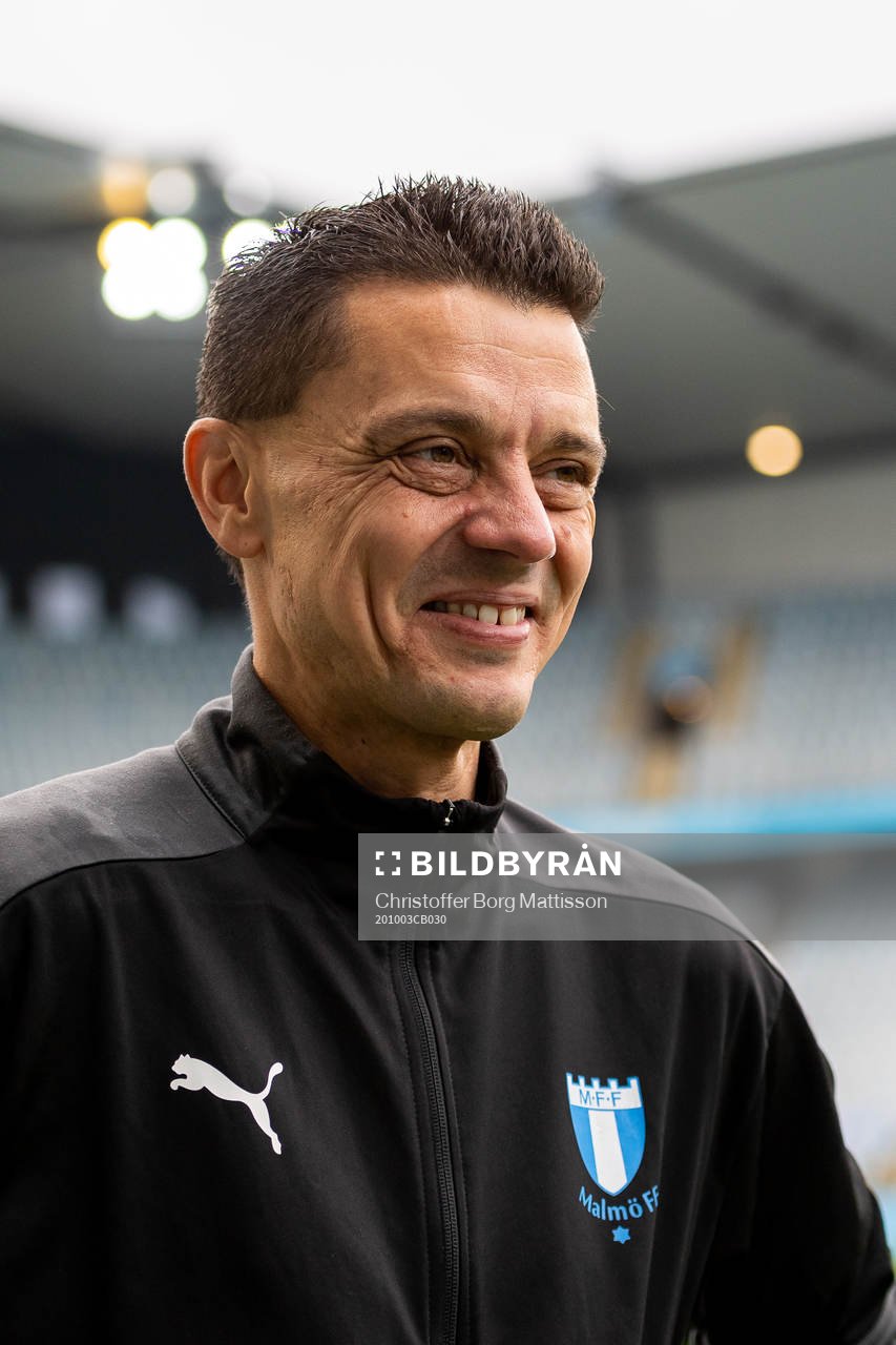Malmö FFs tränare Fredrik Jahnfors