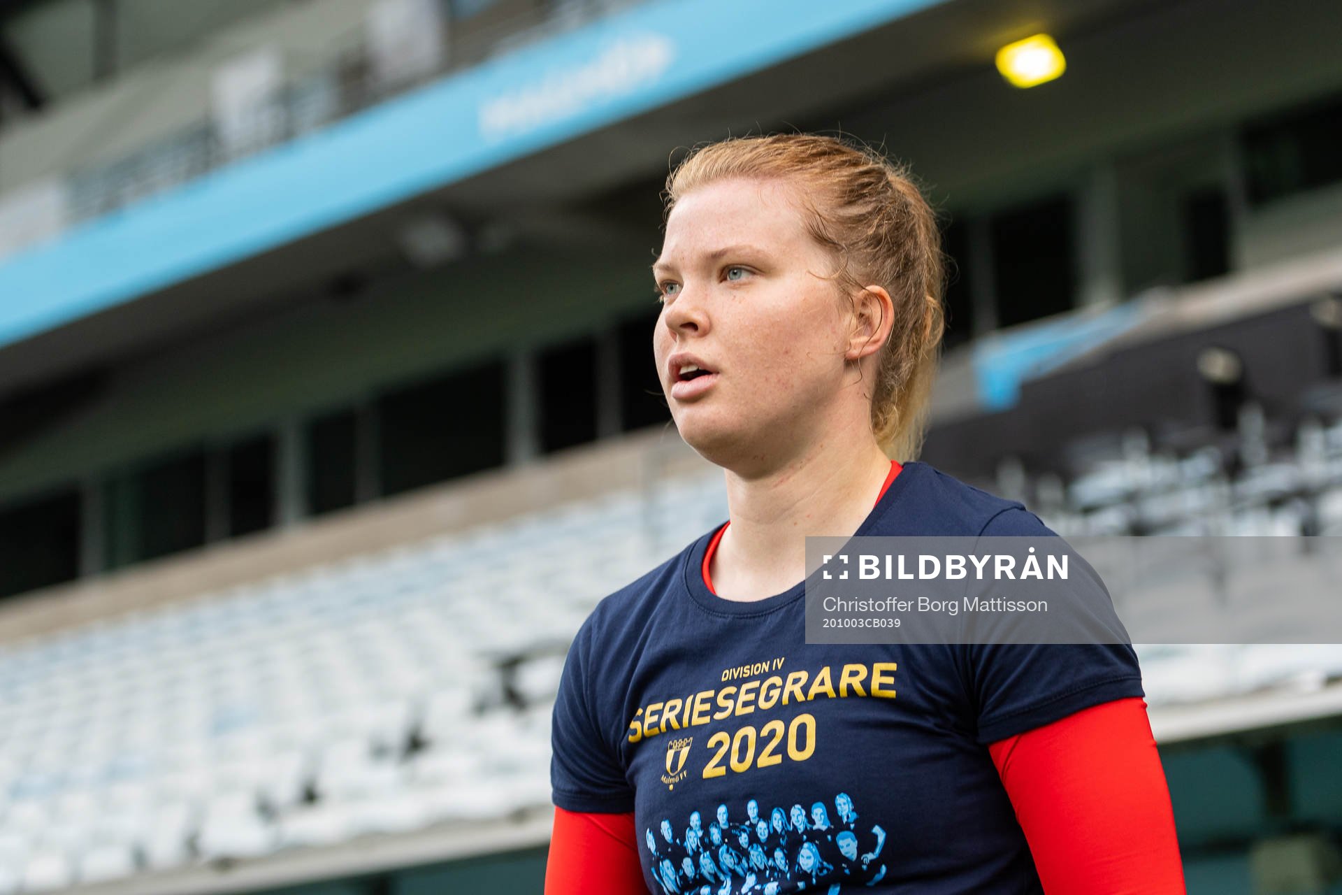 Malmö FFs målvakt Emma Svensson gör entré till