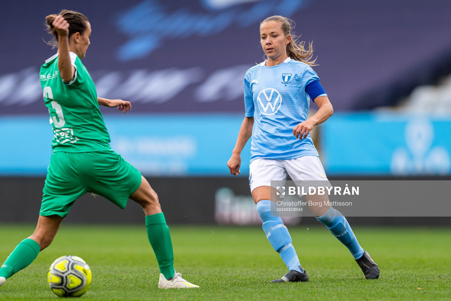 Malmö FFs Cornelia Lindgren