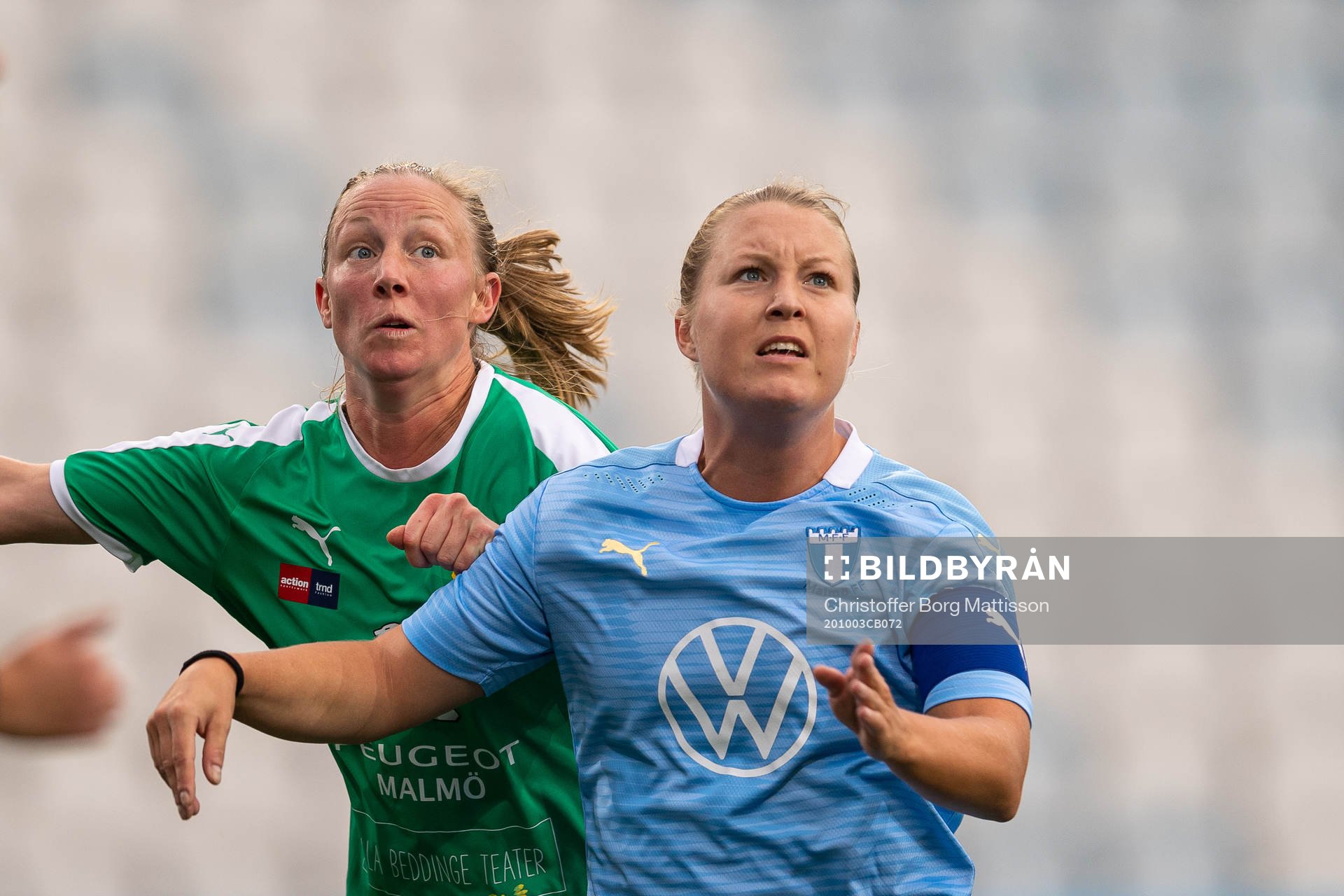 Lilla Beddinges Emelie Karlsson Alaqqad och Malmö FFs