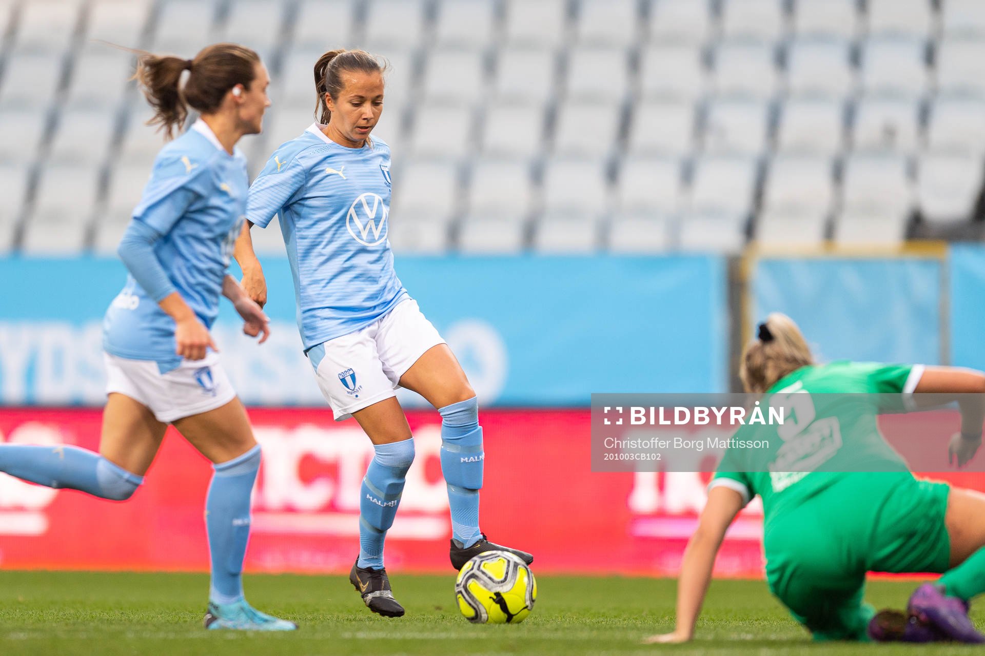 Malmö FFs Cornelia Lindgren