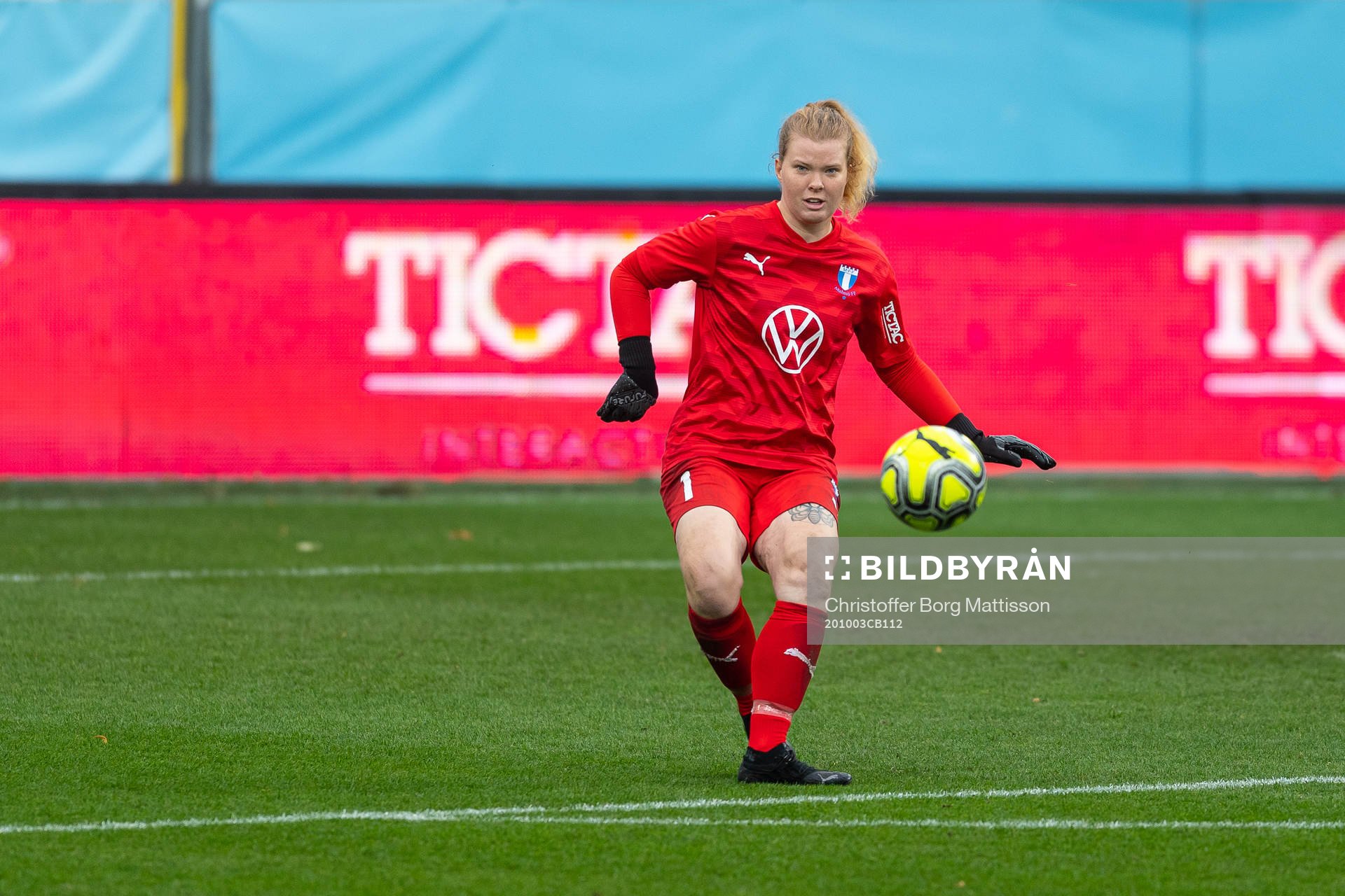 Malmö FFs målvakt Emma Svensson