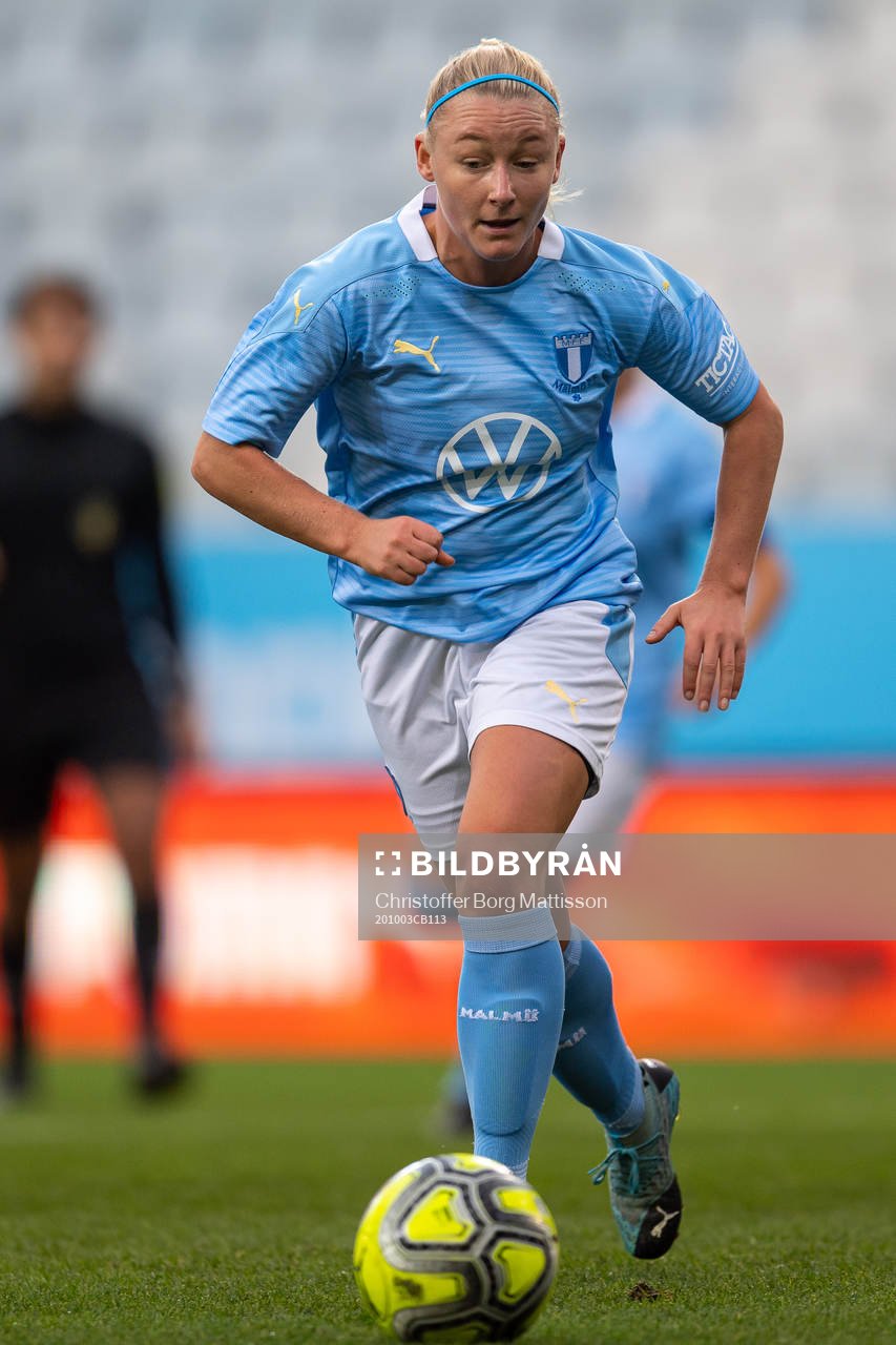 Malmö FFs Andrea Sjögren