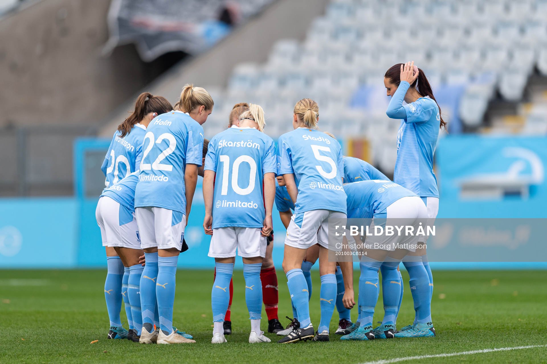 Malmö FFs spelare samlas