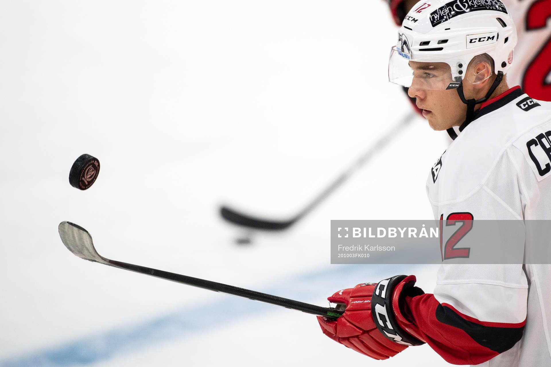 Malmö Redhawks Linus Lindstrand-Cronholm