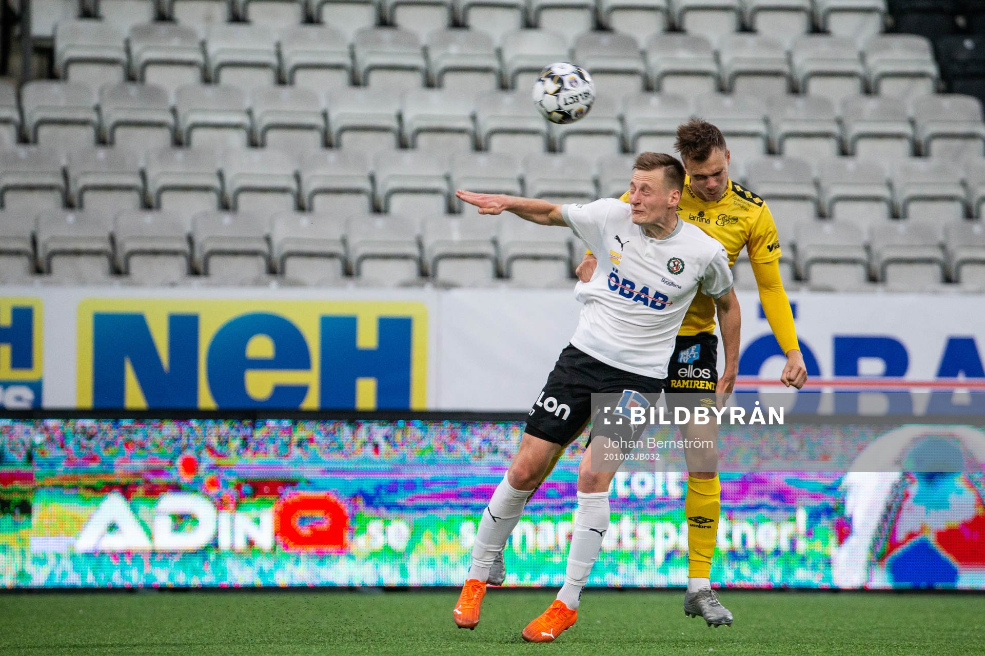 Örebros Rasmus Karjalainen och Elfsborgs Leo Väisänen