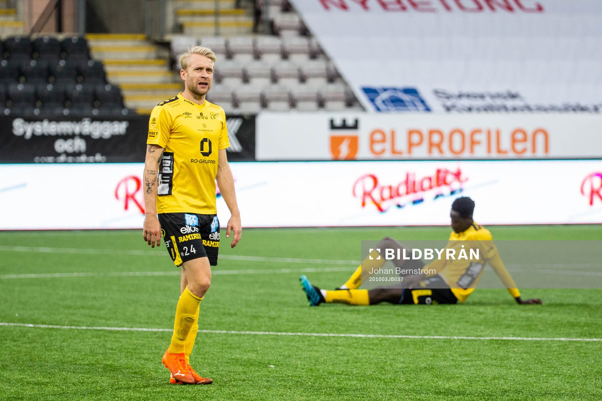 Elfsborgs Johan Larsson deppar