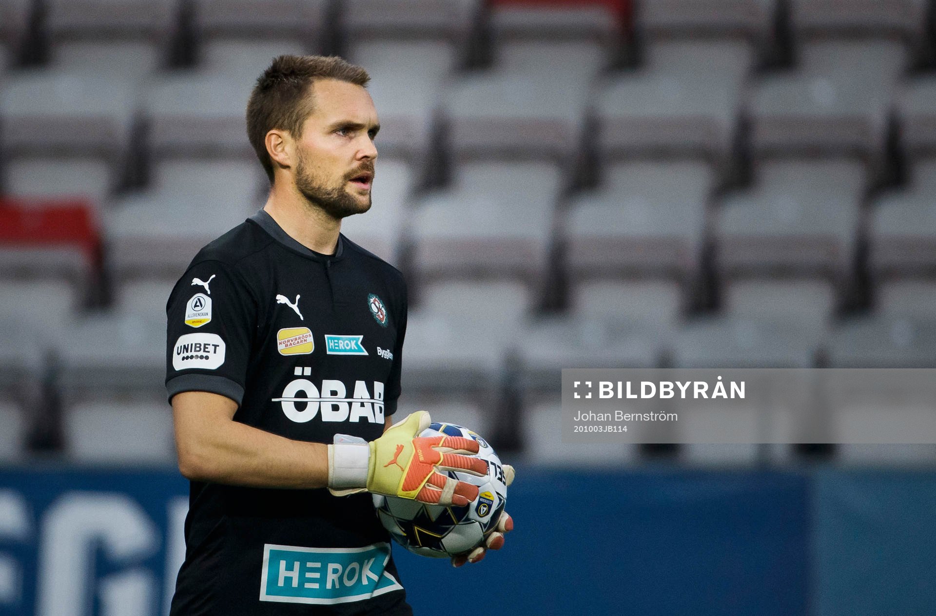Örebros målvakt Oscar Jansson