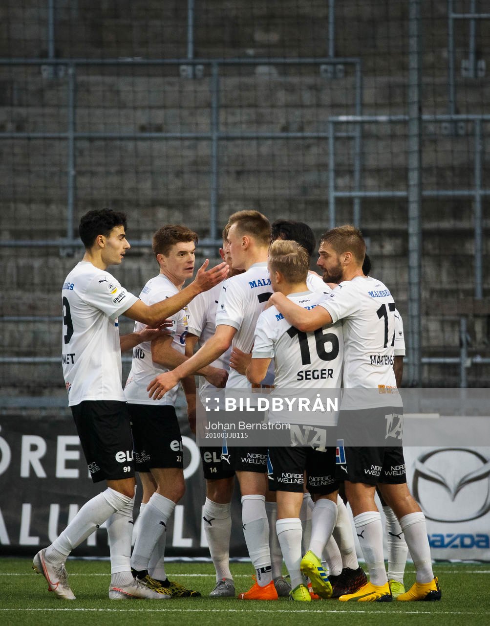 Örebros Deniz Hümmet, Albin Granlund, David Seger och