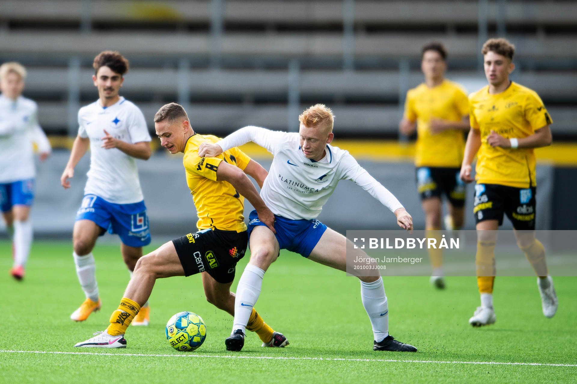 Elfsborgs Theo Lind och IFK Norrköpings Hugo Lewander