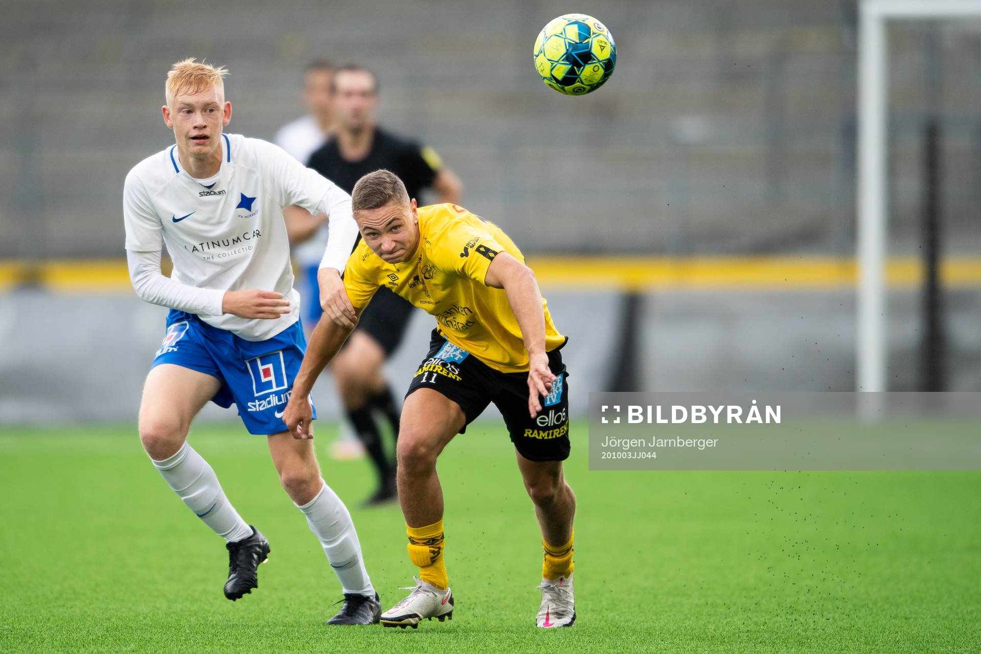 Elfsborgs Theo Lind och IFK Norrköpings Felix Stenman