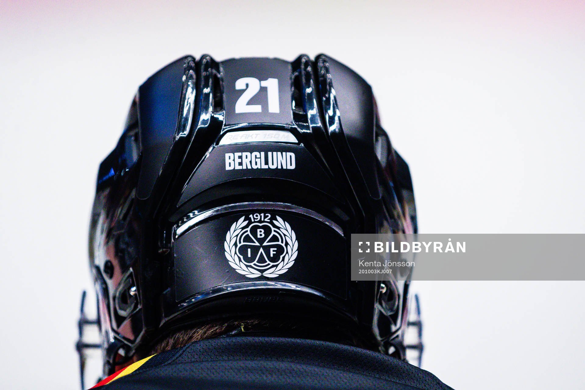 Brynäs Patrik Berglund hjälm