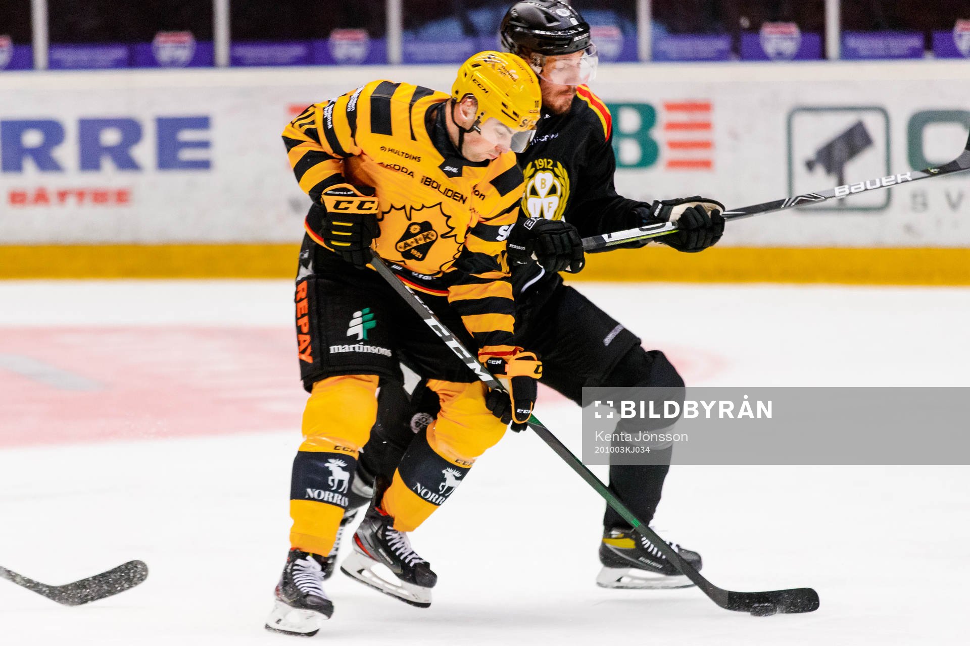 Skellefteås Joakim Lindström och Brynäs John Persson