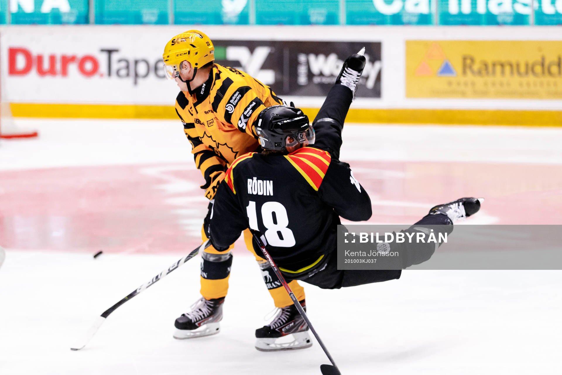 Skellefteås Jacob Andersson och Brynäs Anton Rödin