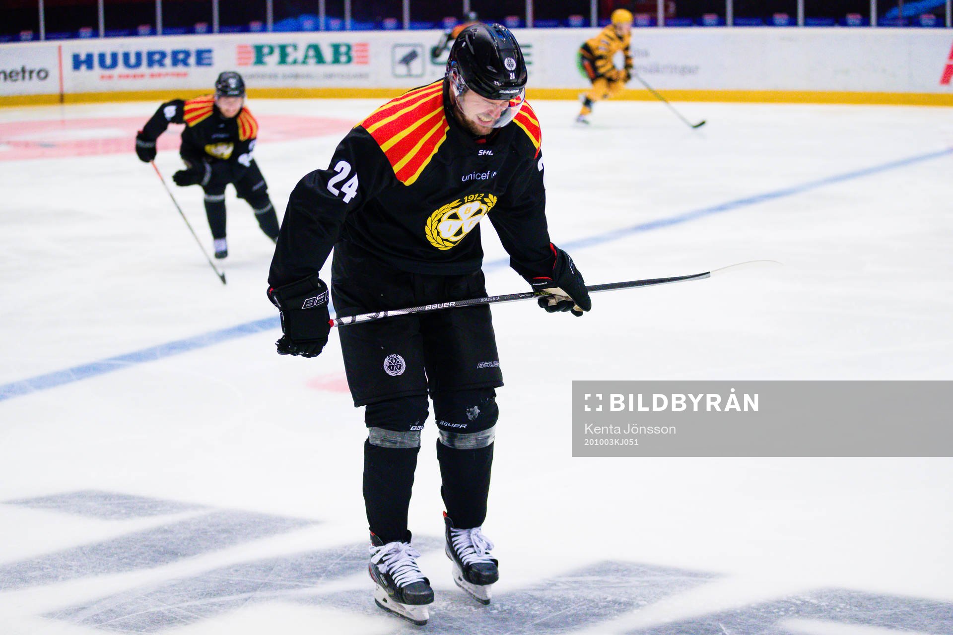 Brynäs Emil Molin har ont