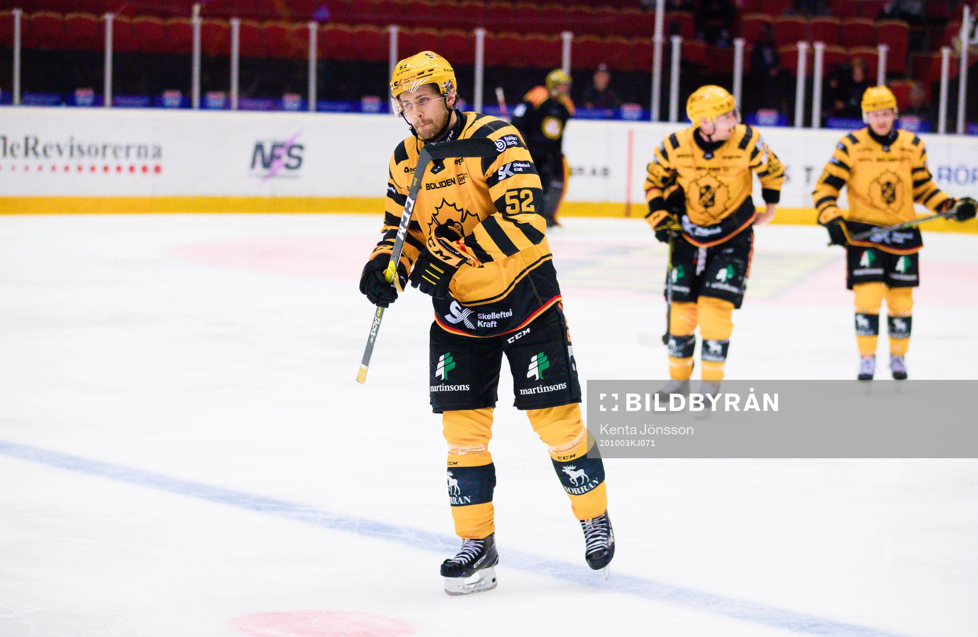 Skellefteås Arvid Lundberg deppar