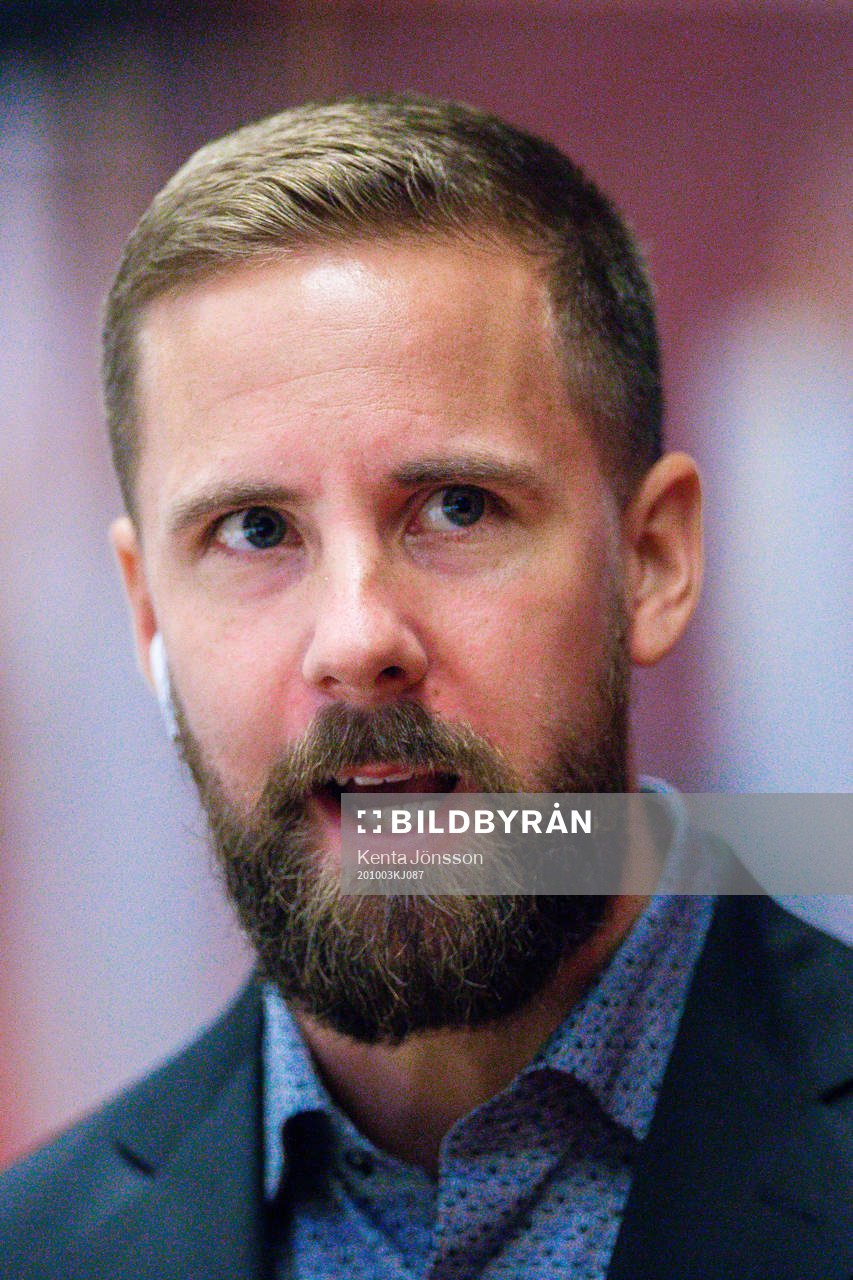 Brynäs assisterande tränare Viktor Stråhle