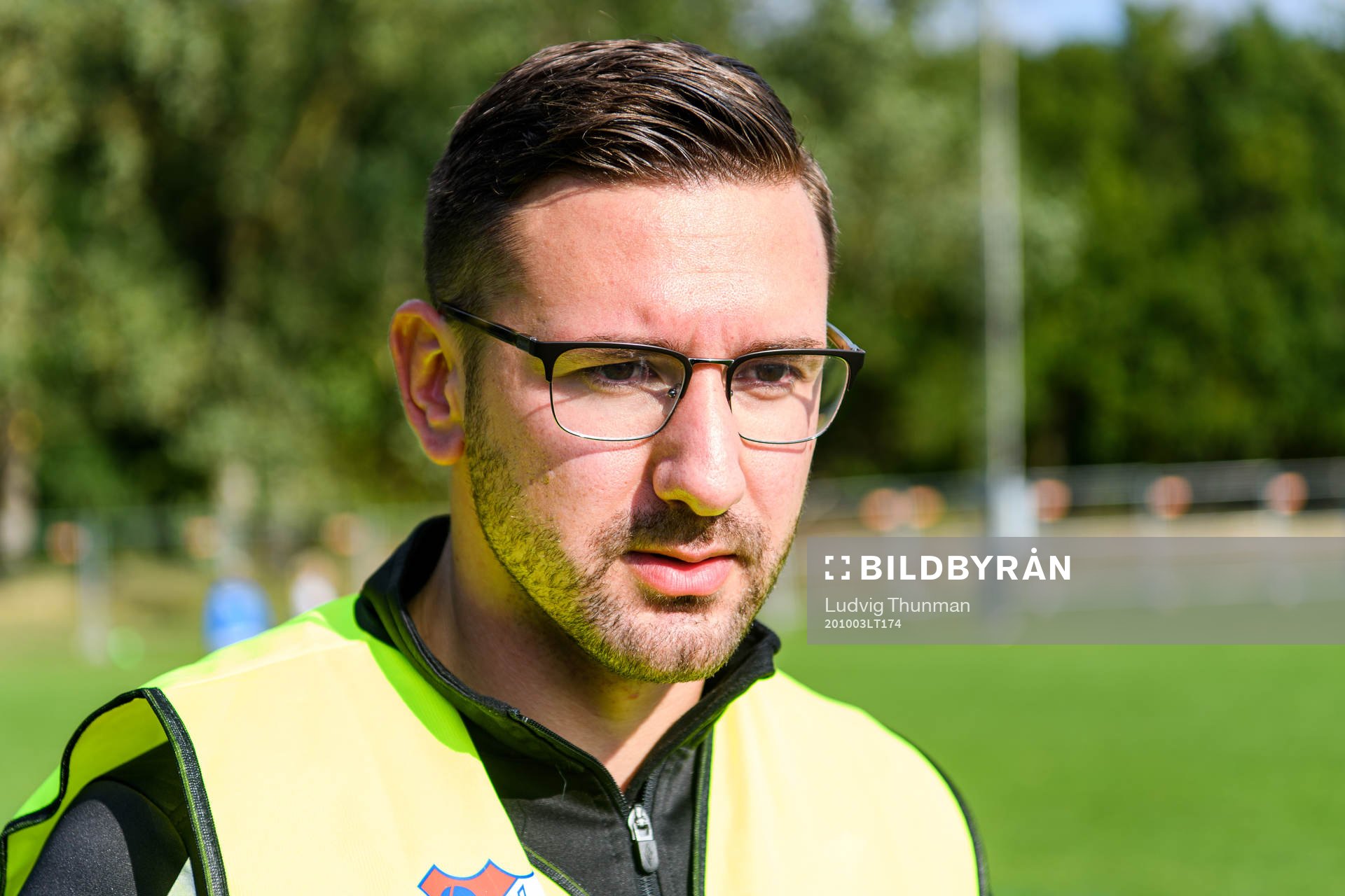Jakub Jakoubeck, ungdomsansvarig i Höganäs BK