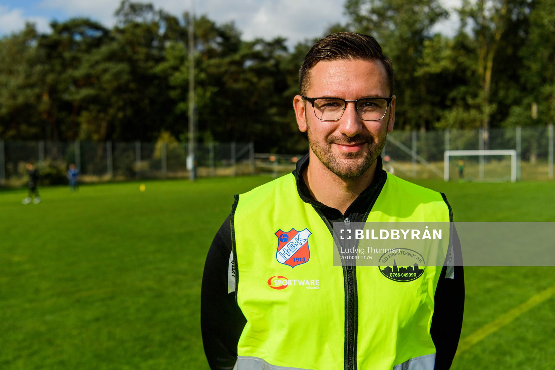 Jakub Jakoubeck, ungdomsansvarig i Höganäs BK