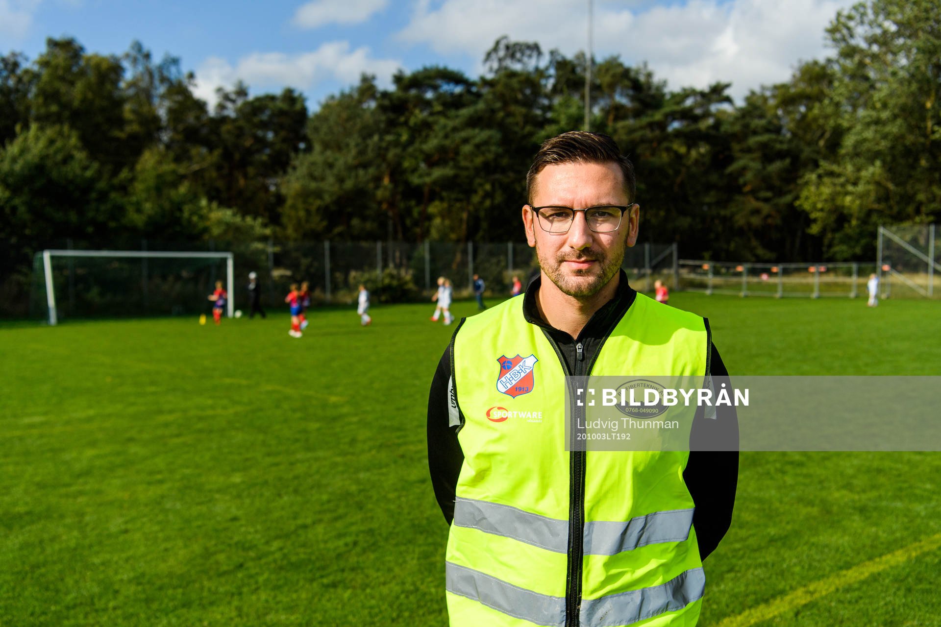 Jakub Jakoubeck, ungdomsansvarig i Höganäs BK