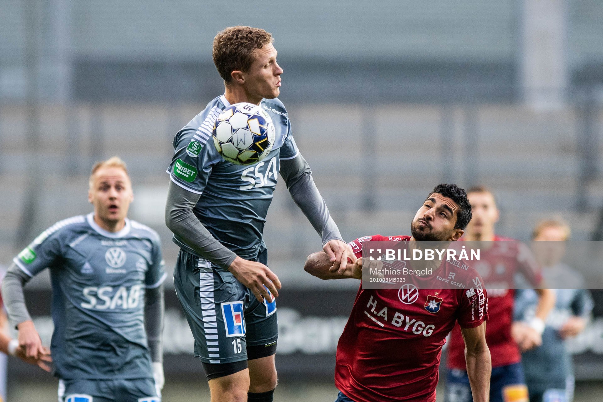 Brages Alexander Ekblad och Ailton Jose Almeida