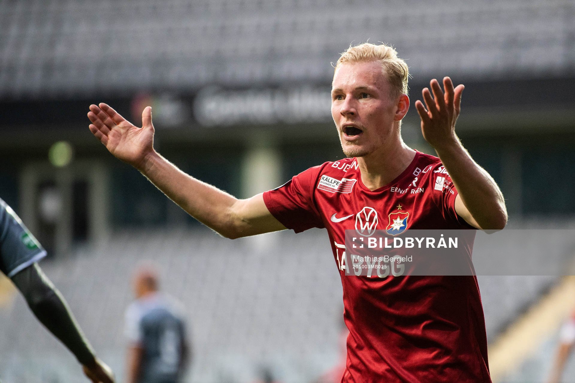 Örgrytes Adam Bergmark Wiberg reagerar