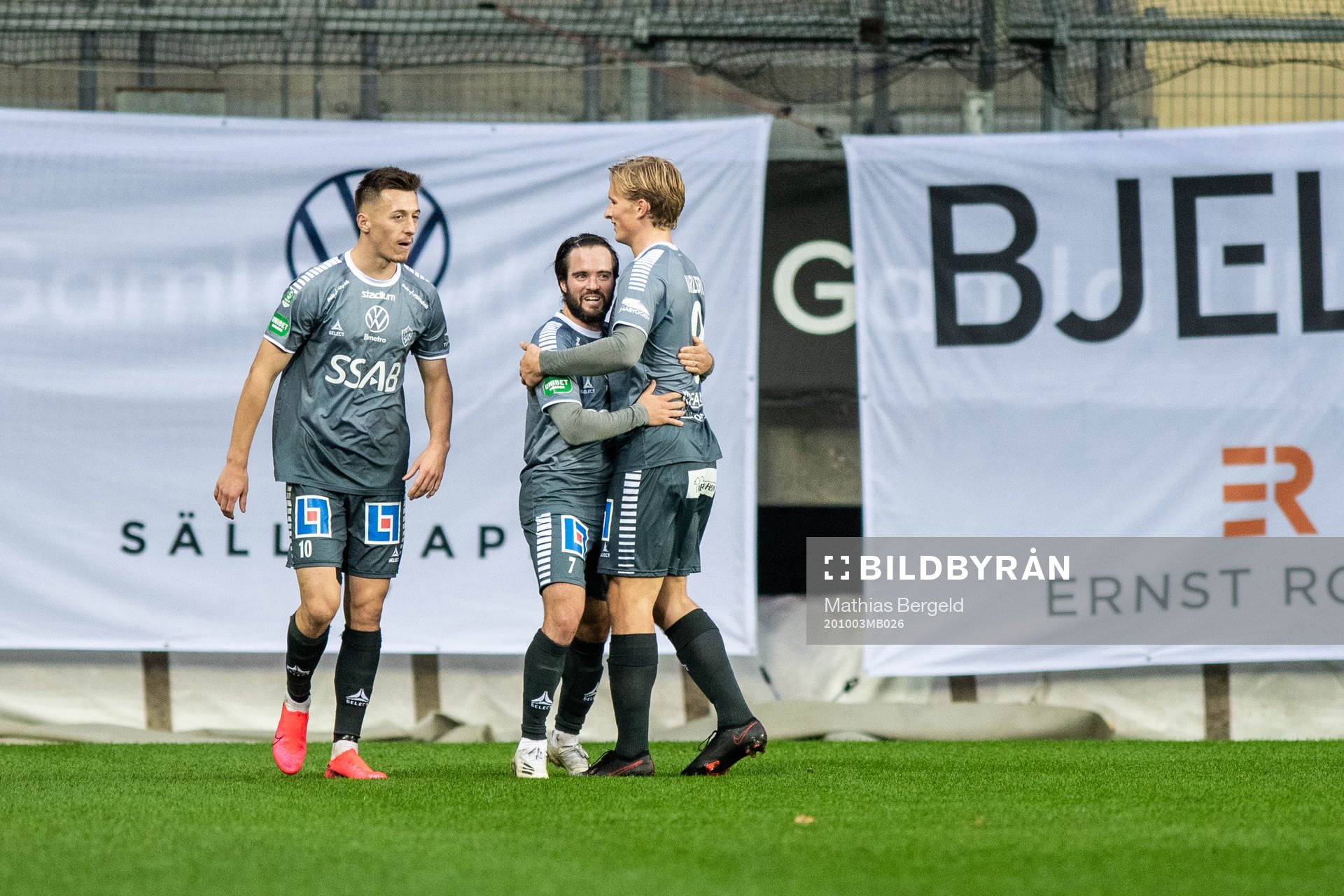 Brages Leonard Pllana, Robbin Sellin och Christian Kouakou