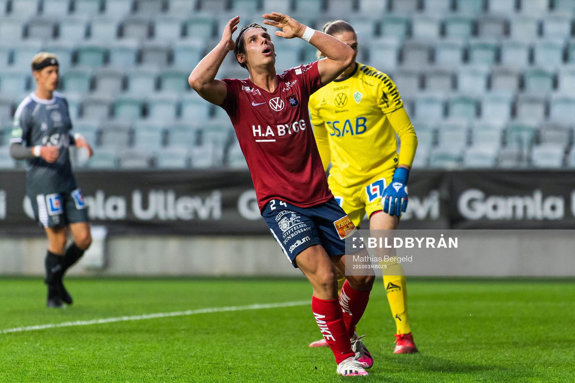 Örgrytes Kevin Ackermann reagerar