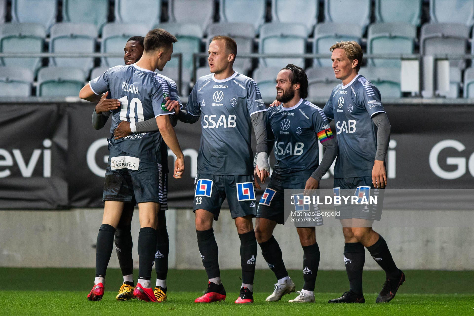 Brages Moses Makasi, Leonard Pllana, Oscar Lundin, Robbin