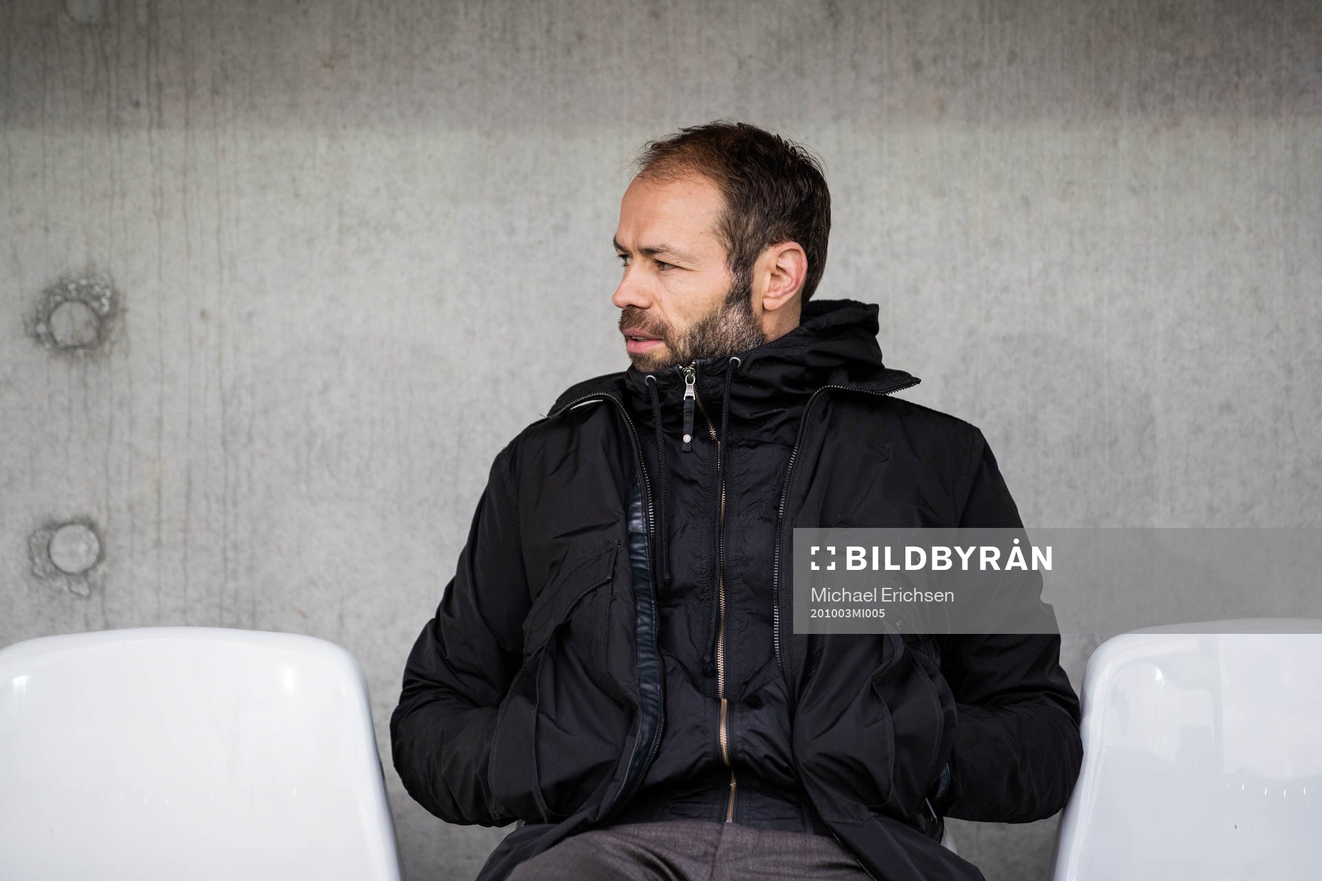 Häckens tränare Andreas Alm