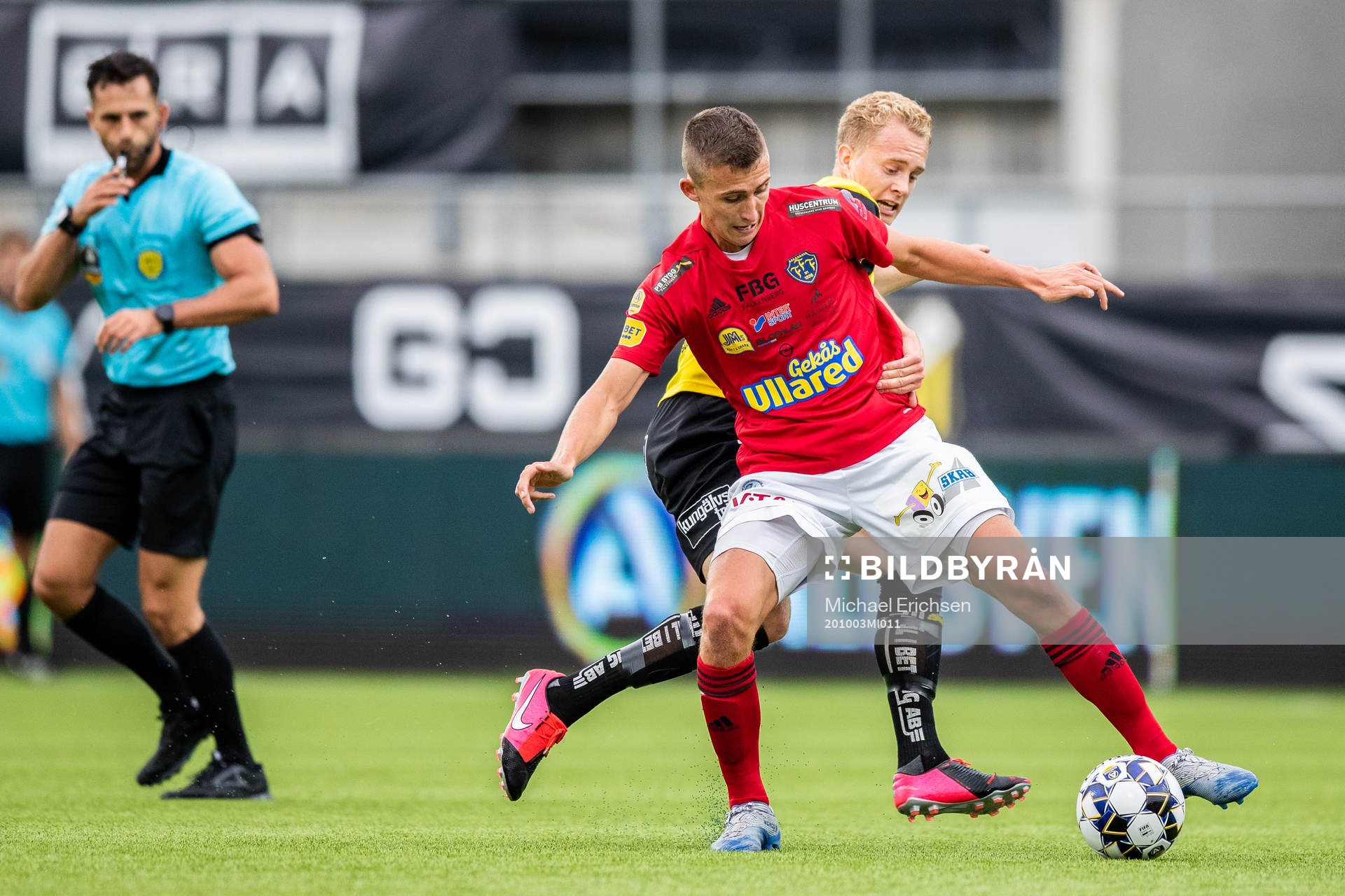Falkenbergs John Björkengren och Häckens Gustav Berggren