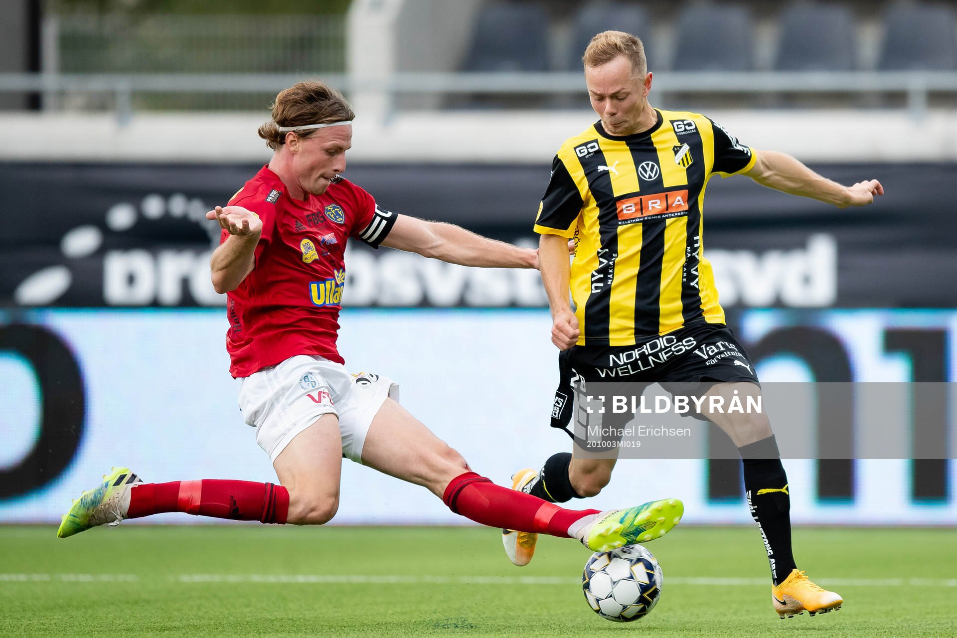 Falkenbergs Carl Johansson och Häckens Adam Andersson