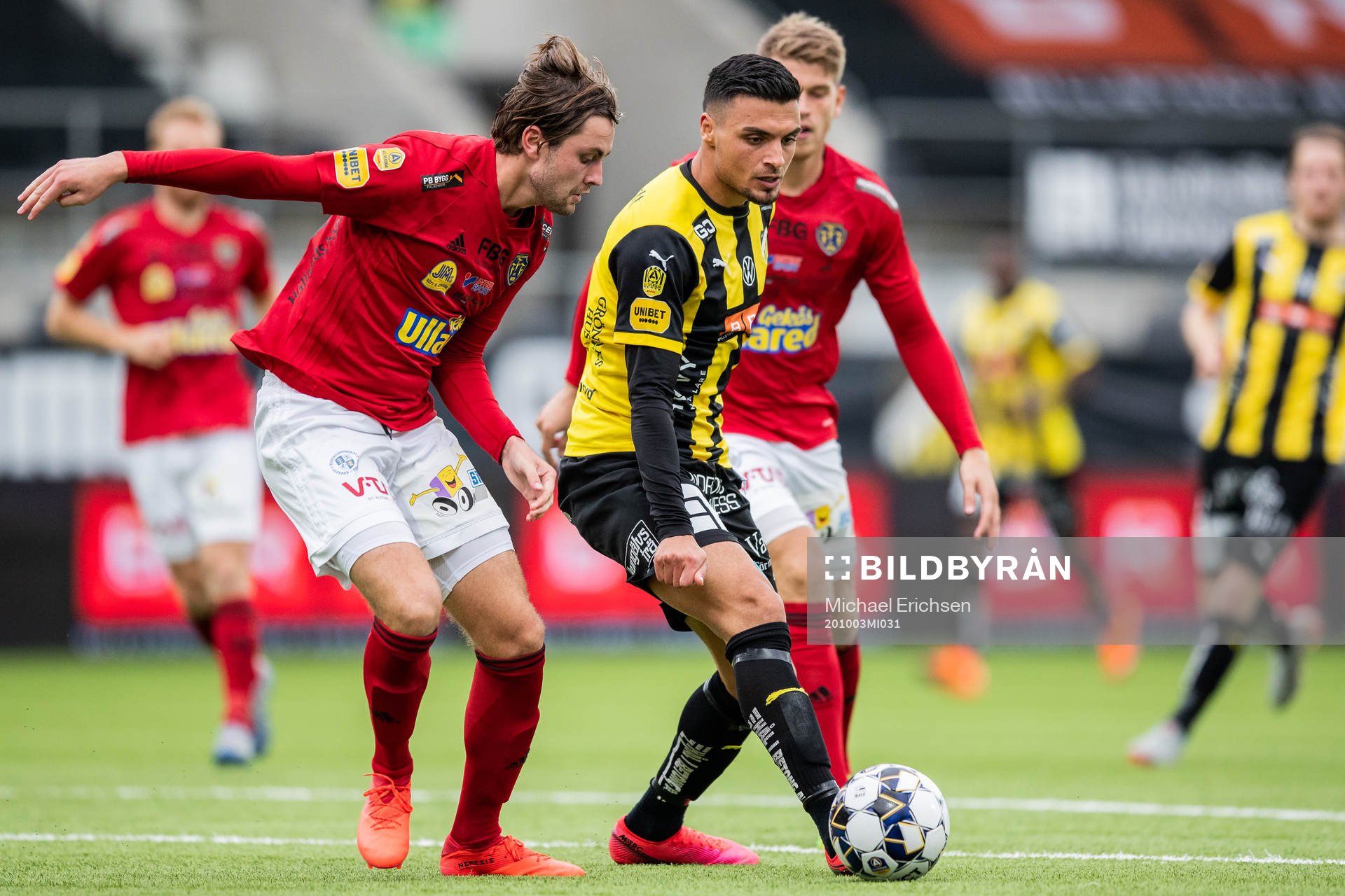 Falkenbergs Axel Norén och Häckens Ahmed Yasin