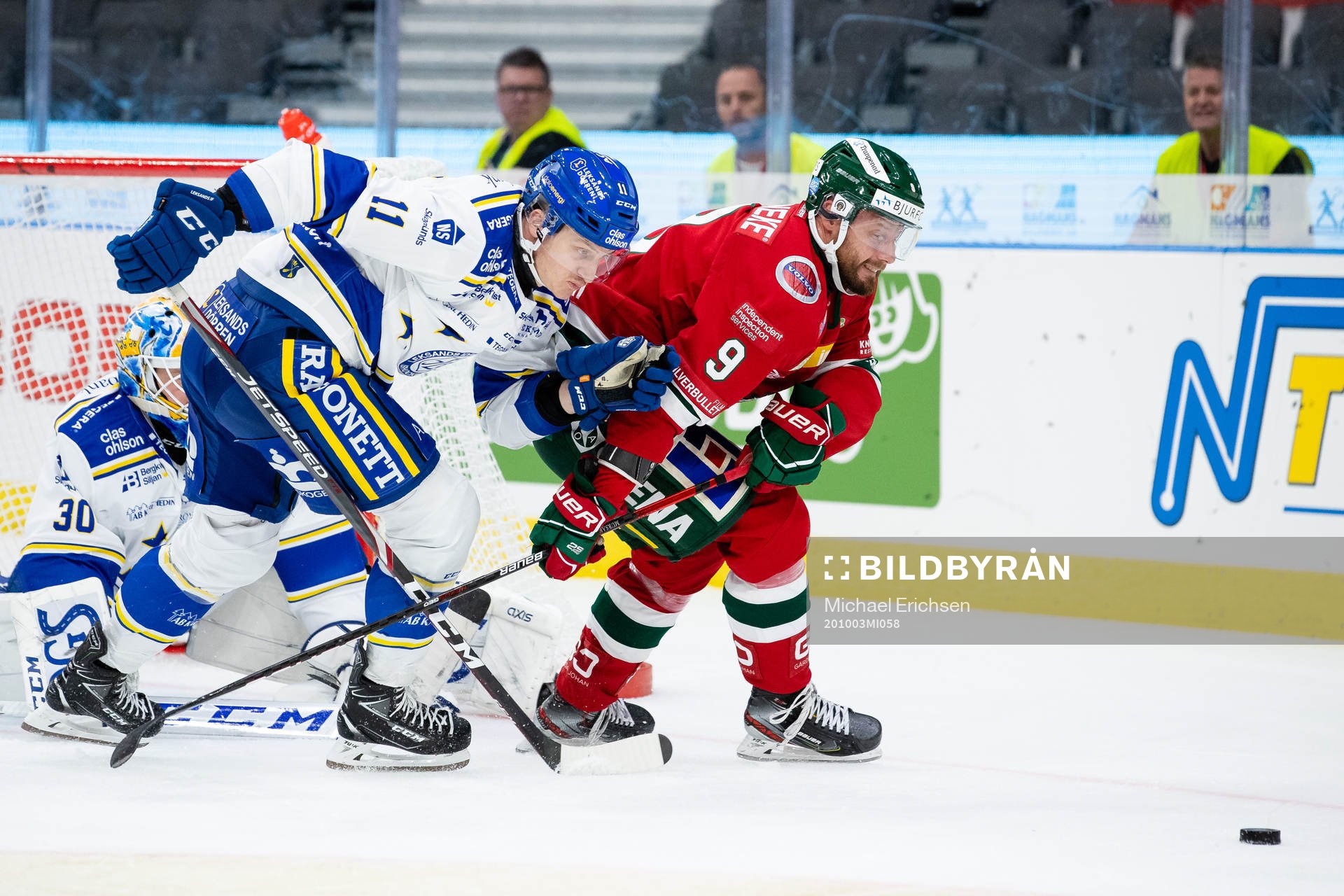 Leksands Martin Karlsson och Frölundas Jan Mursak