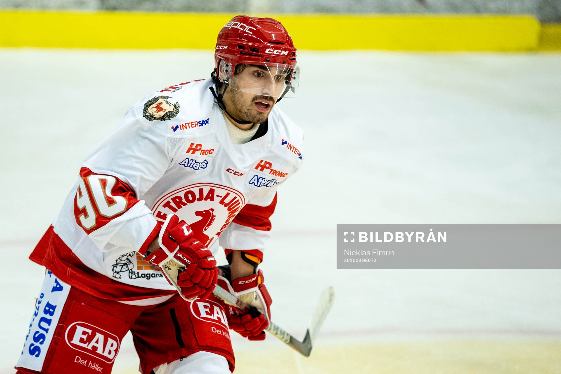 Troja Ljungbys Kevin Karlsson