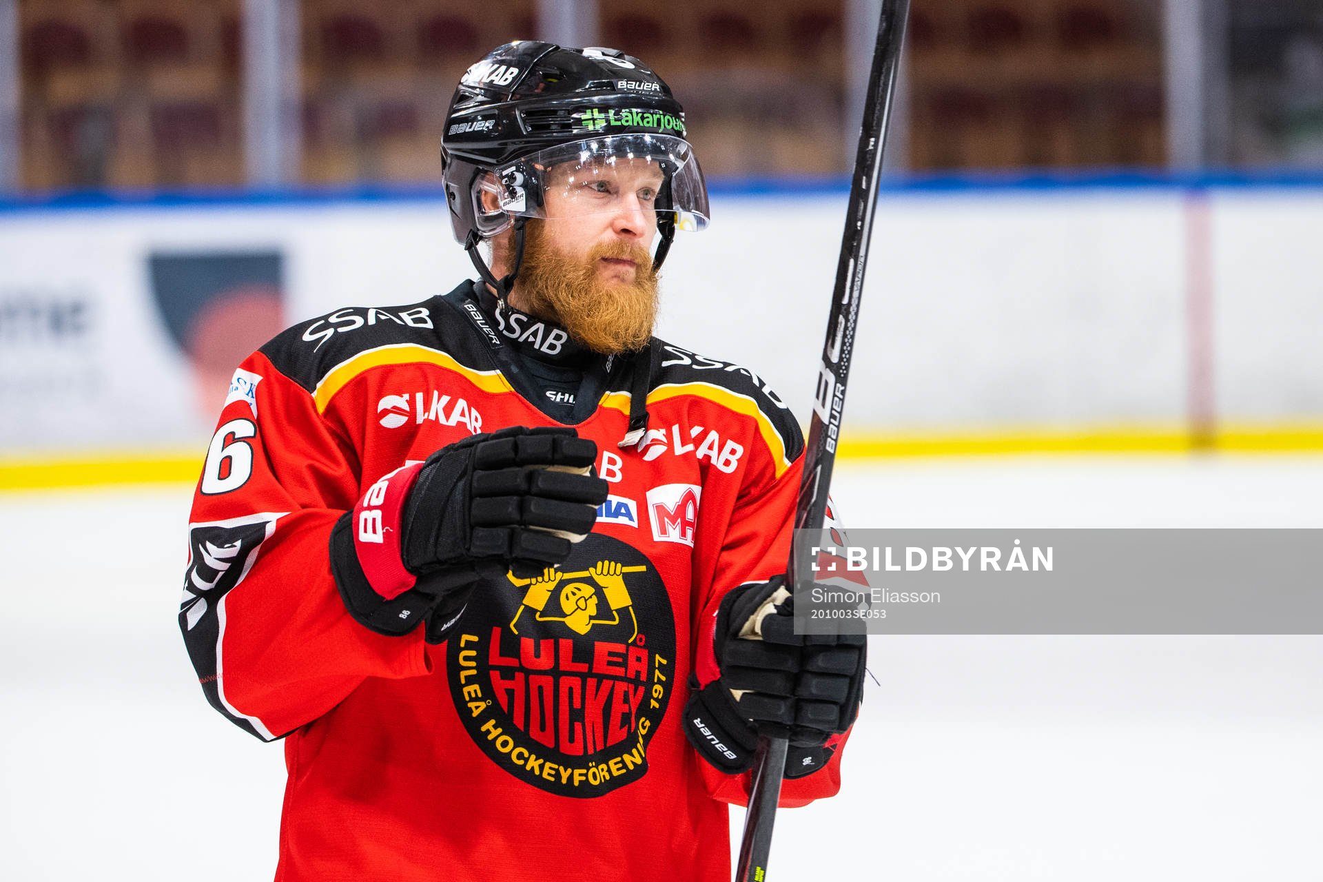 Luleås Linus Klasen jublar