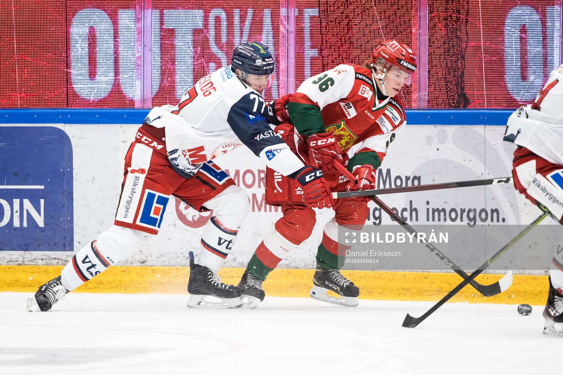 Västerviks Ludvig Jardeskog och Moras Wilson Johansson