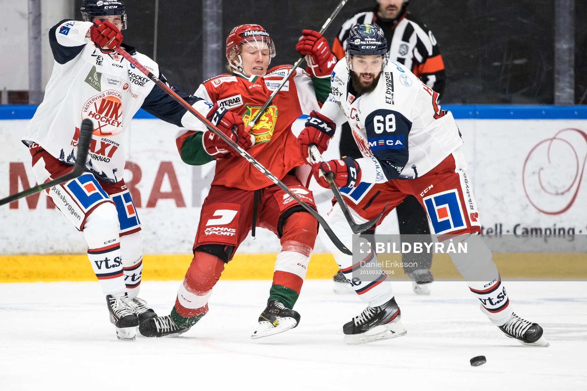 Moras Isac Andersson och Västerviks Joakim Hagelin