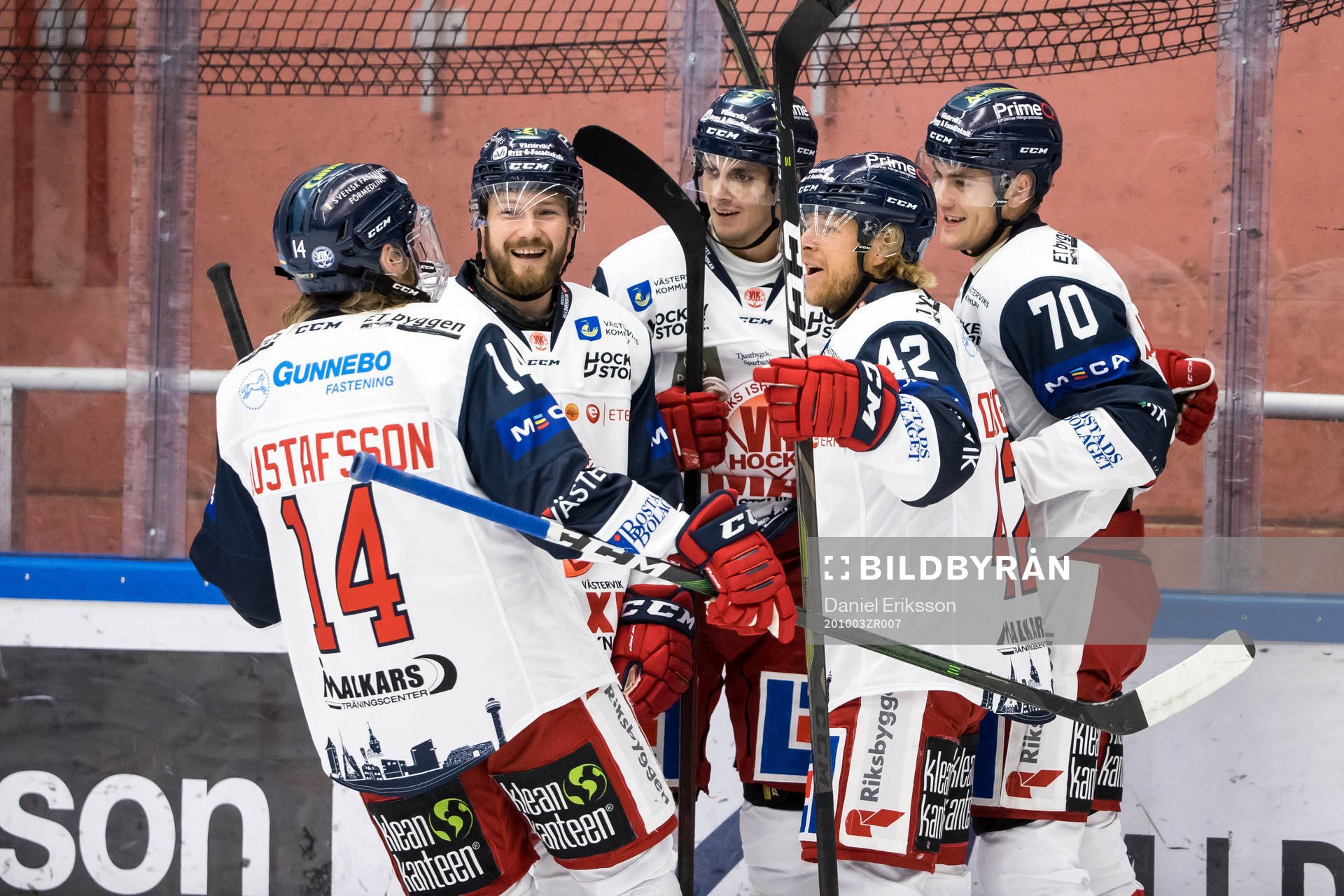 Västerviks Jacob Bjerselius jubel