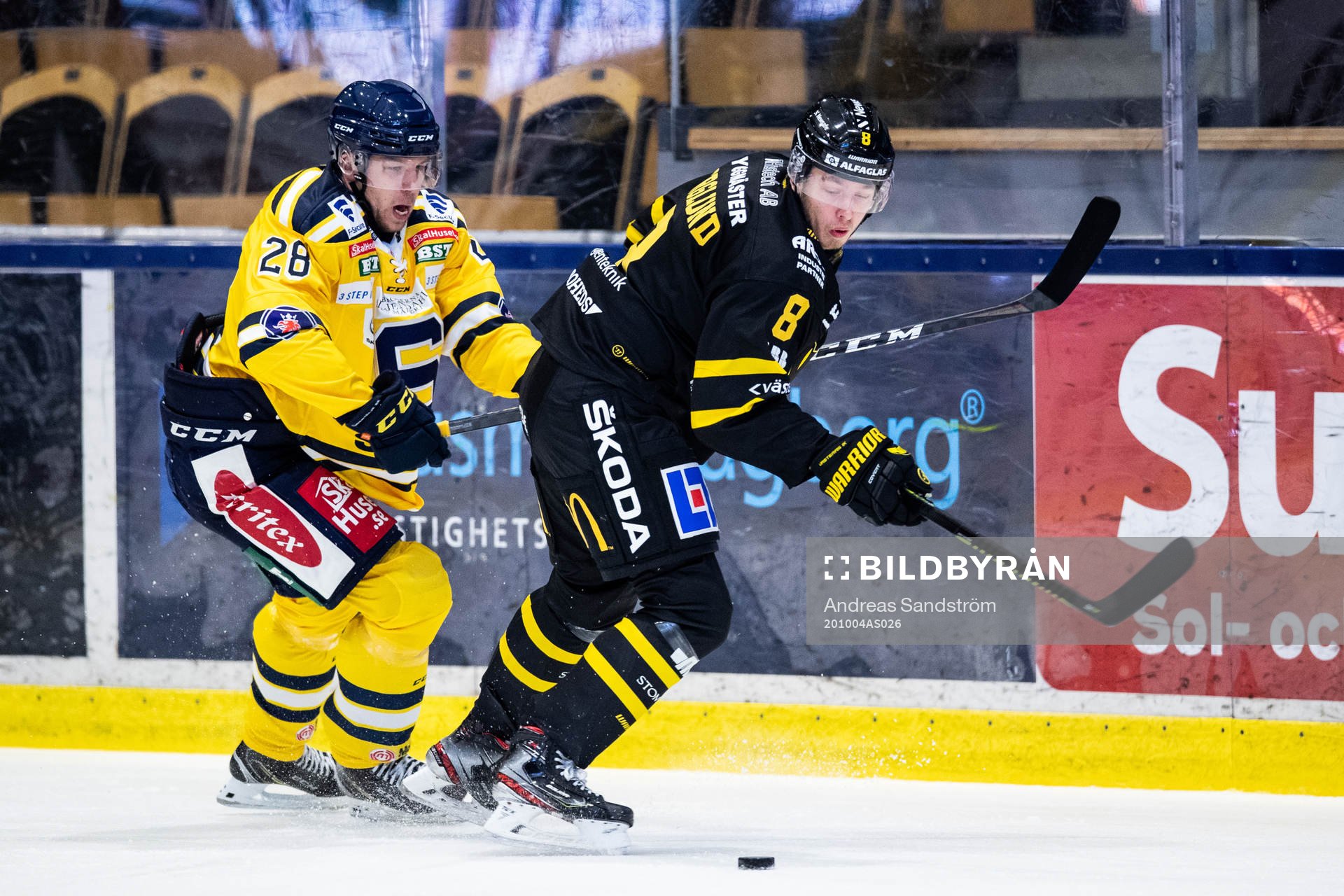 Södertäljes Emil Alba och Västerås Gustav Berglund