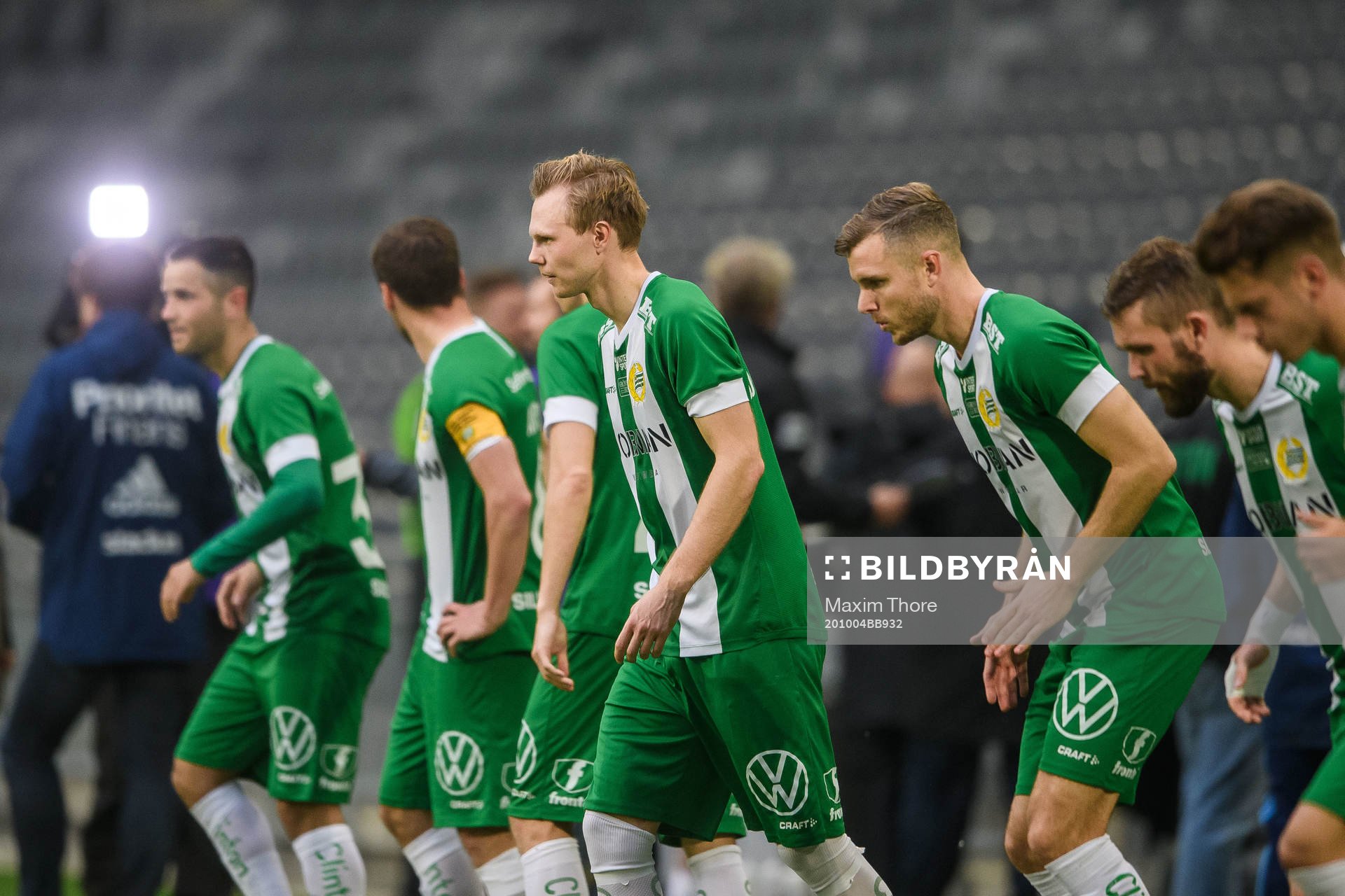 Hammarbys Tim Söderström och Richard Magyar