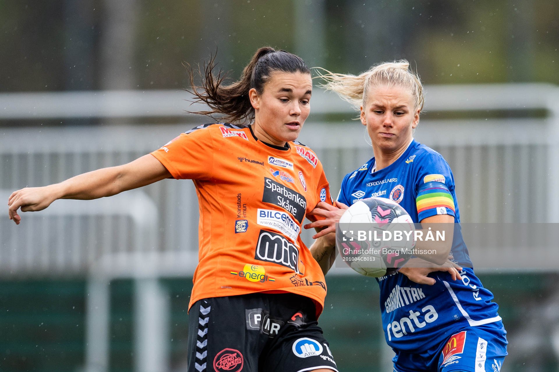 Kristianstads Anna Welin och Örebros Nellie Lilja