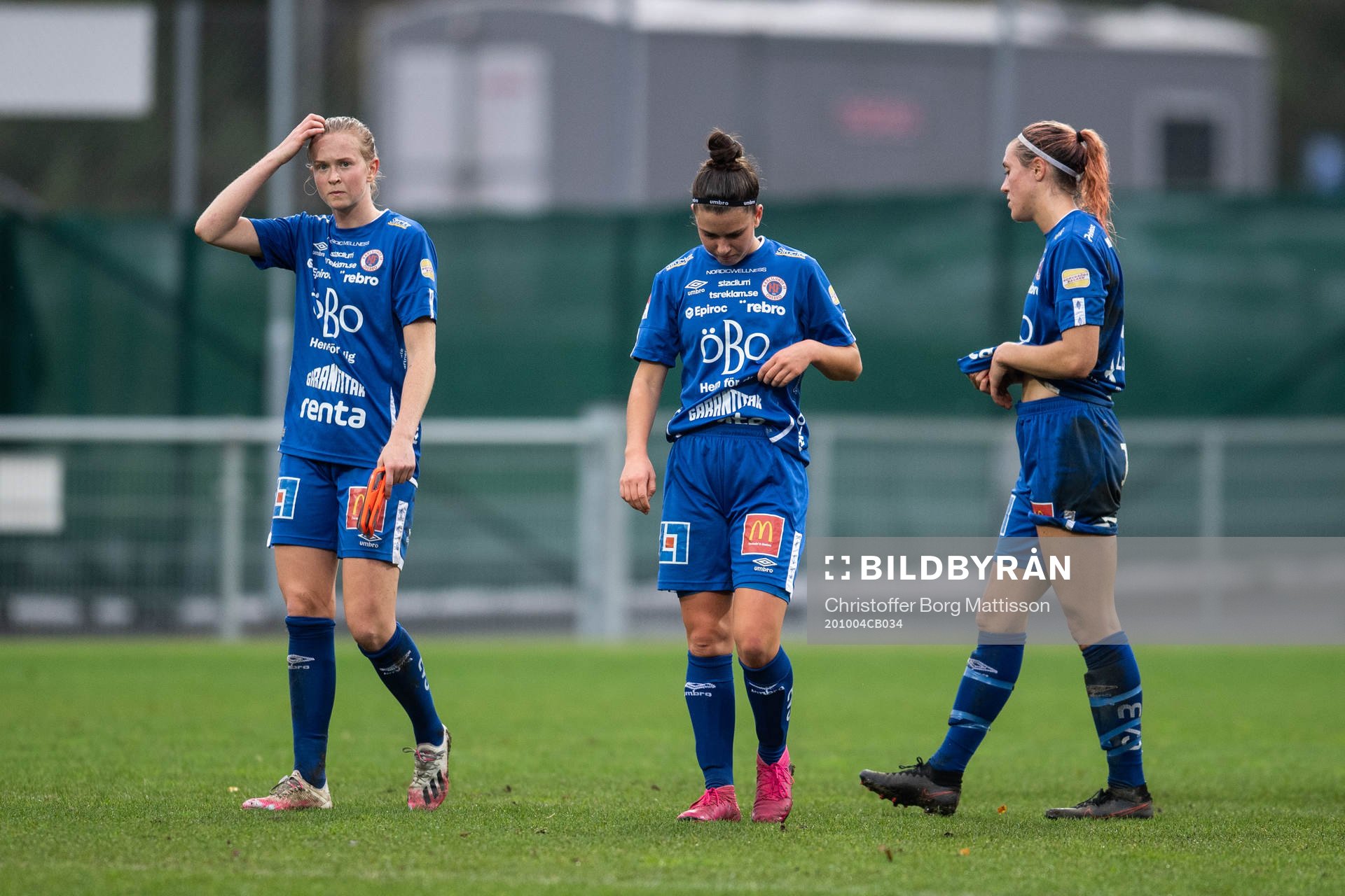 Örebros Emma Östlund, Emilia Pelgander och Freja Olofsson