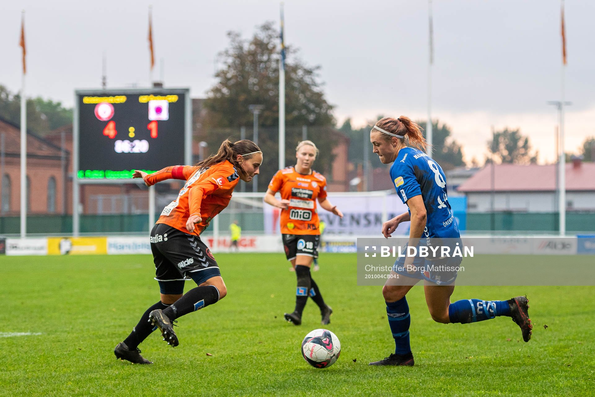 Kristianstads Alice Nilsson mot Örebros Freja Olofsson