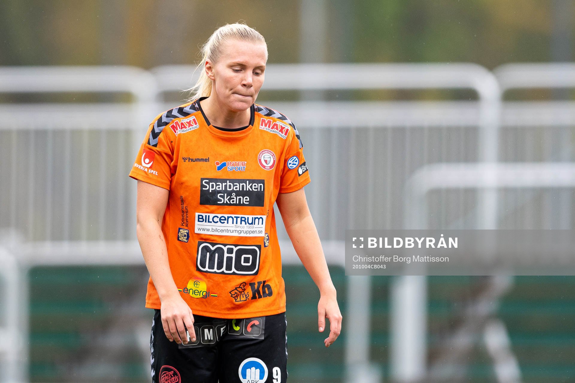 Kristianstads Josefine Rybrink deppar