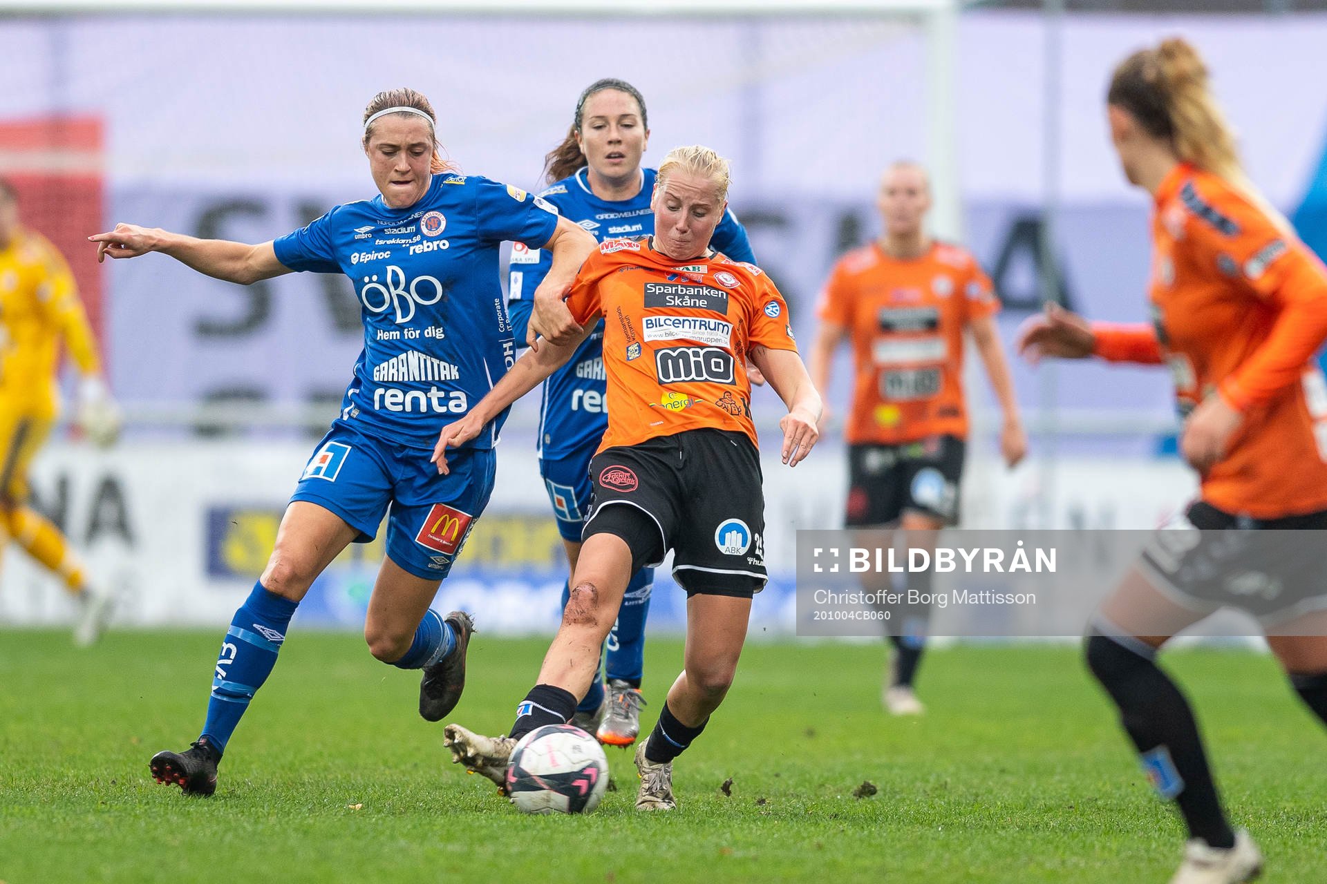Örebros Freja Olofsson mot Kristianstads Eveliina Anna