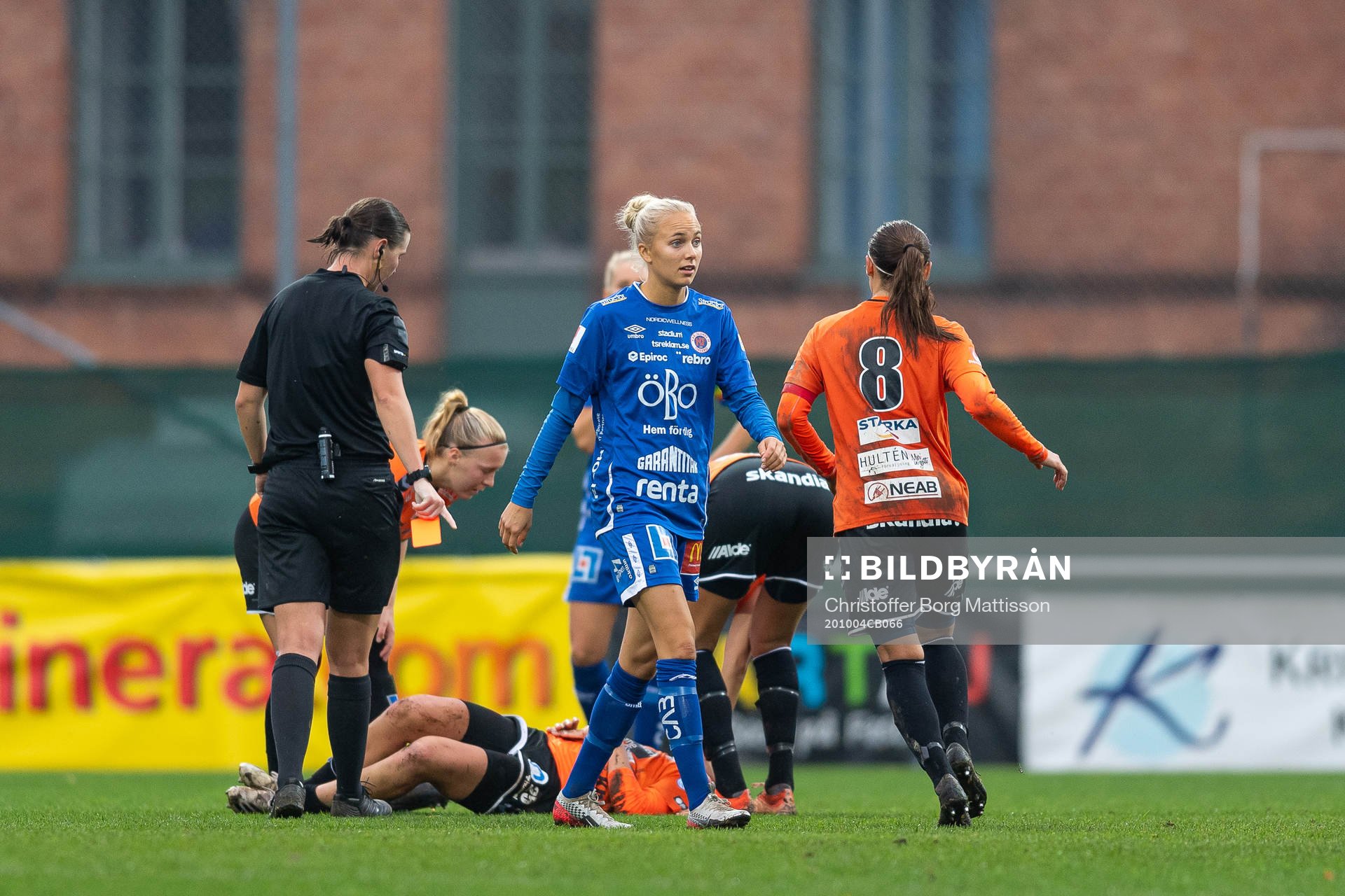 Örebros Sara Lilja Vidlund deppar