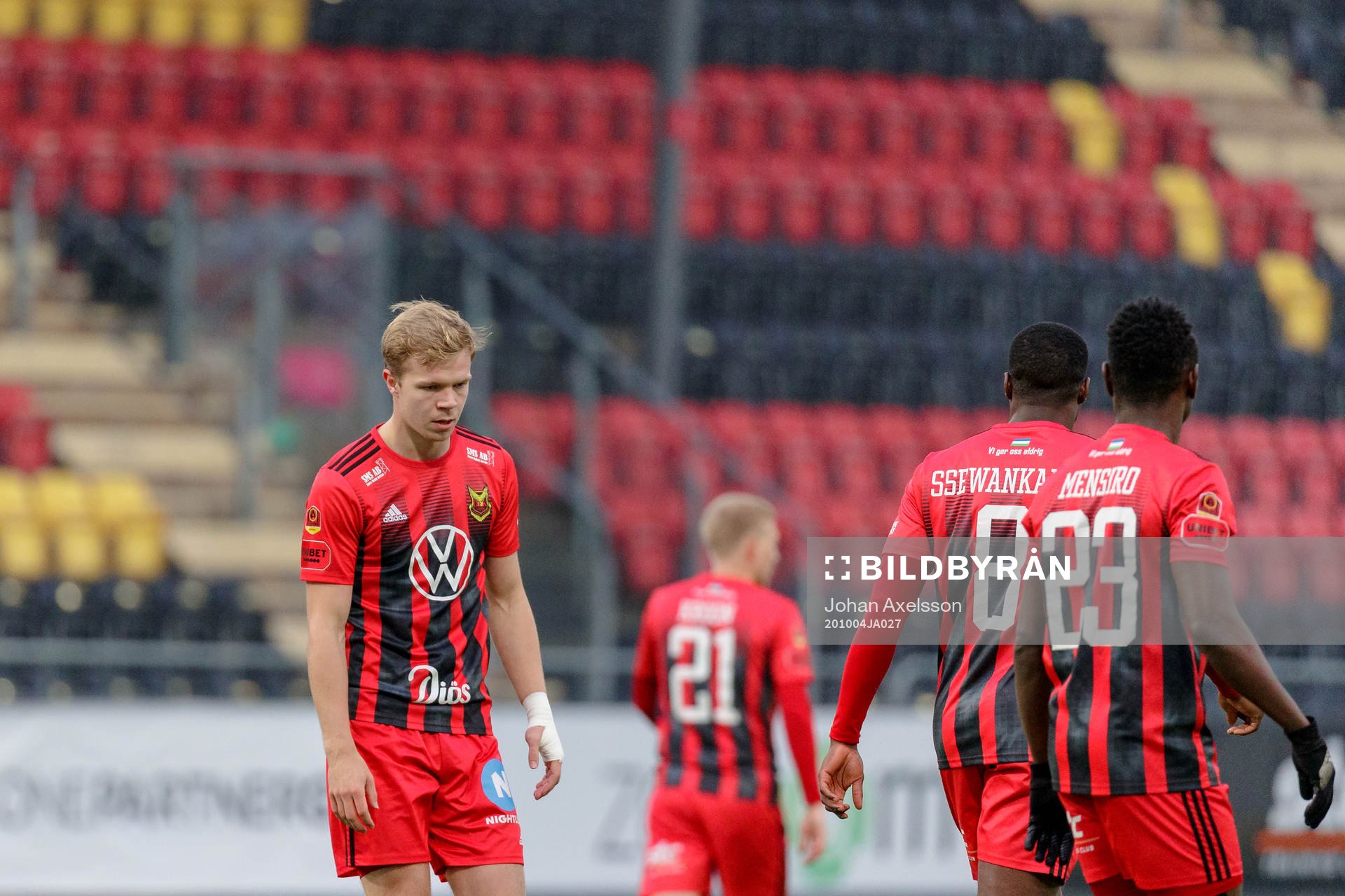 Östersunds Eirik Haugan deppar