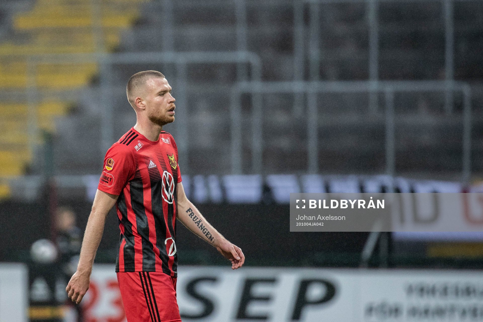 Östersunds Thomas Isherwood deppar